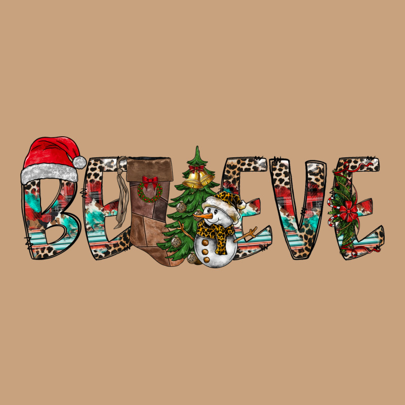 Believe Christmas Vintage Tee by CowhideDigitalArt | Teevron