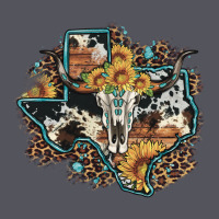 Bull Skull Leopard Cowhide Sunflower Texas Map Vintage Hoodie | Teevron