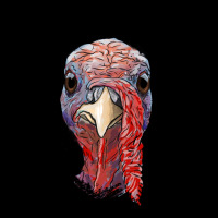 Gobble Face Premium Sweatshirt | Teevron