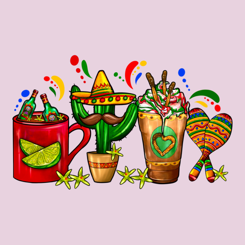 Mexico Coffee Cups With Cactus Sombrero And Maraca Classic Tee by FaDigitalArtStudio | Teevron