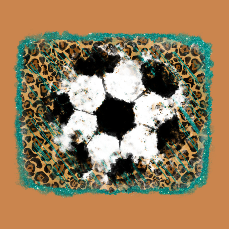 Glitter Football Leopard Heavyweight Hoodie by RanaPortraitStore | Teevron