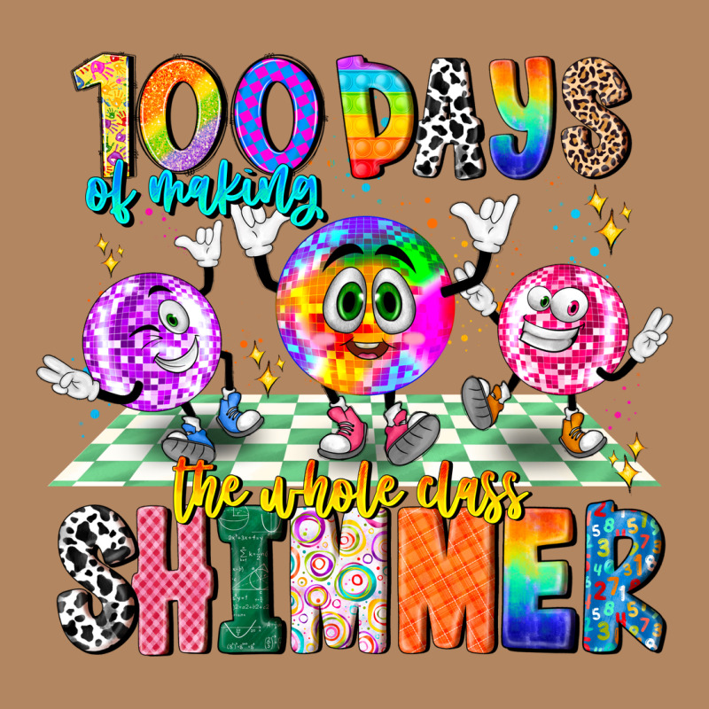 100 Days Of Making The Whole Class Shimmer Long Sleeve Tee by CowhideDigitalArt | Teevron