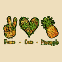 Peace Love Pineapple Premium Hoodie | Teevron