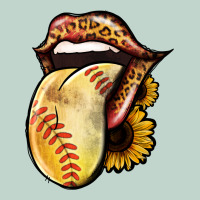 Softball Tongue Zipper Hoodie | Teevron