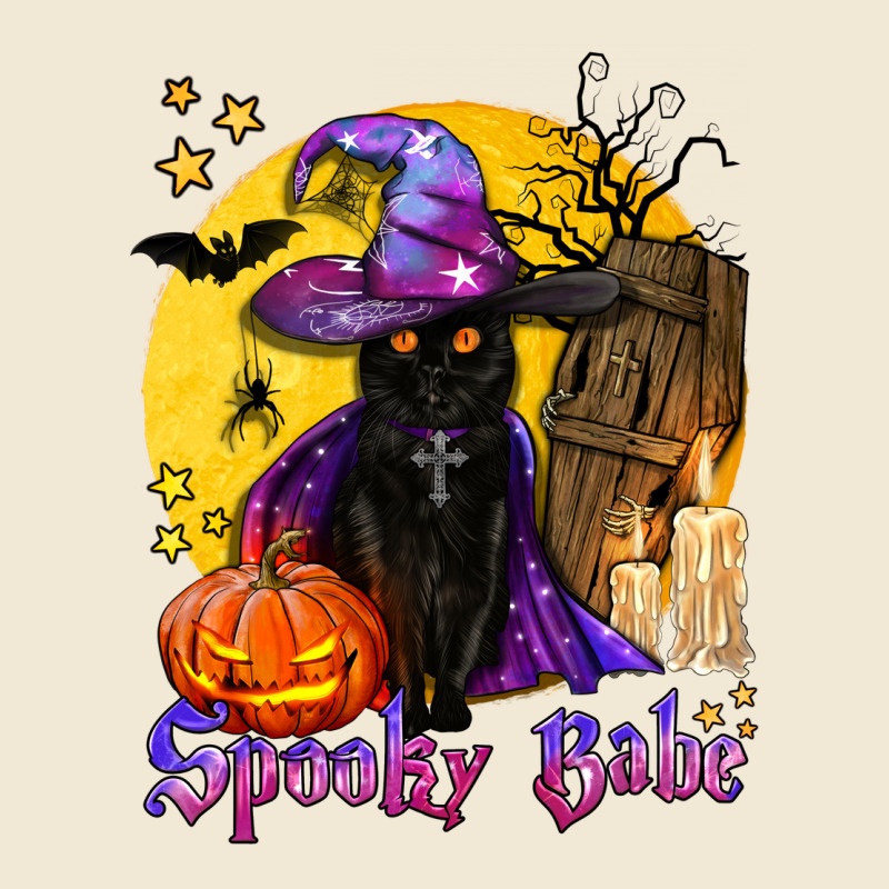 Spooky Babe Black Witch Cat Premium Tee by BundleAndBundleShop | Teevron