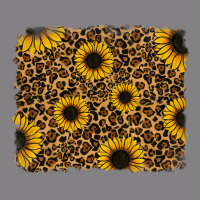Leopard Sunflowers Background Heavyweight Hoodie | Teevron
