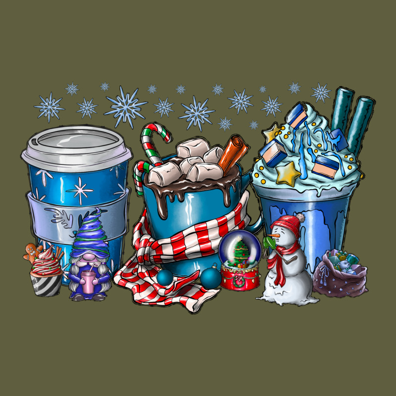Christmas Coffee Vintage Tee by CowhideDigitalArt | Teevron