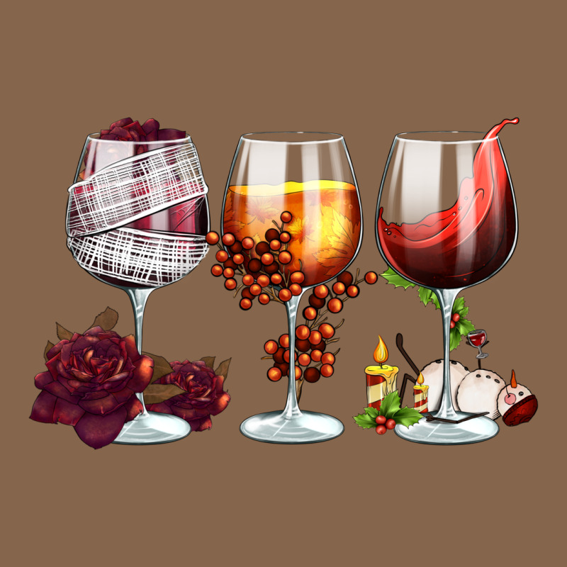 Hallothanksmas Halloween Thanksgiving  Christmas Wine Premium Tee by FaDigitalArtStudio | Teevron