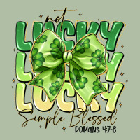 Not Lucky Simply Blessed Urban Heavy Tee | Teevron