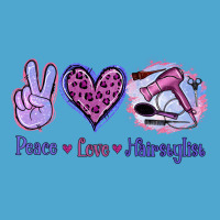 Peace Love Hairstylist Premium Hoodie | Teevron