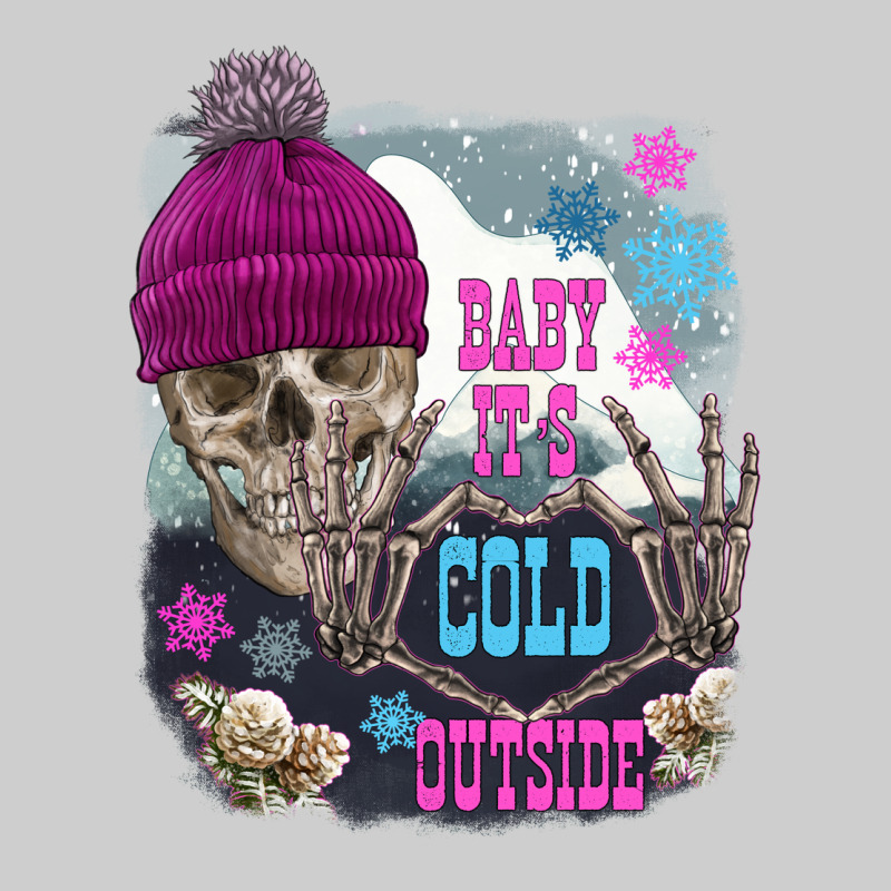 Skeleton Baby It's Cold Outside Premium Tee by FaDigitalArtStudio | Teevron