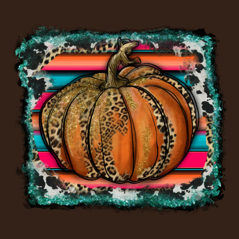 Leopard Pumpkin With Serape Background Heavy Core Tee by RanaPortraitStore | Teevron