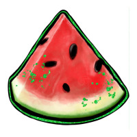 Watermelon Sliece Zipper Hoodie | Teevron