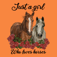 Just A Girl Who Loves Horses No Background Premium Sweatshirt | Teevron