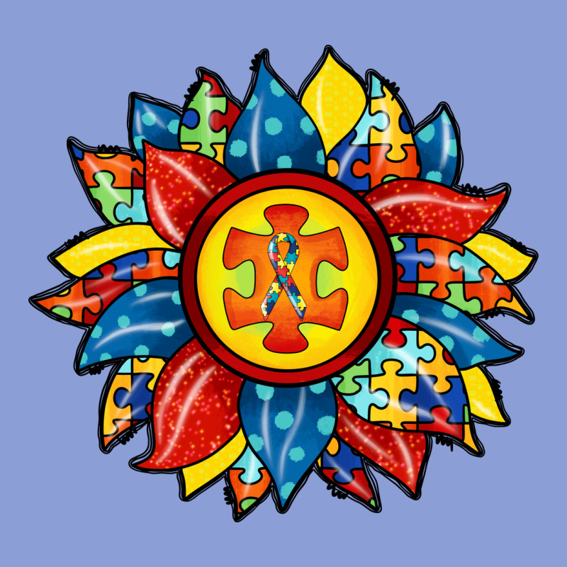 Autism Sunflower Long Sleeve Tee by RacoonDesign | Teevron