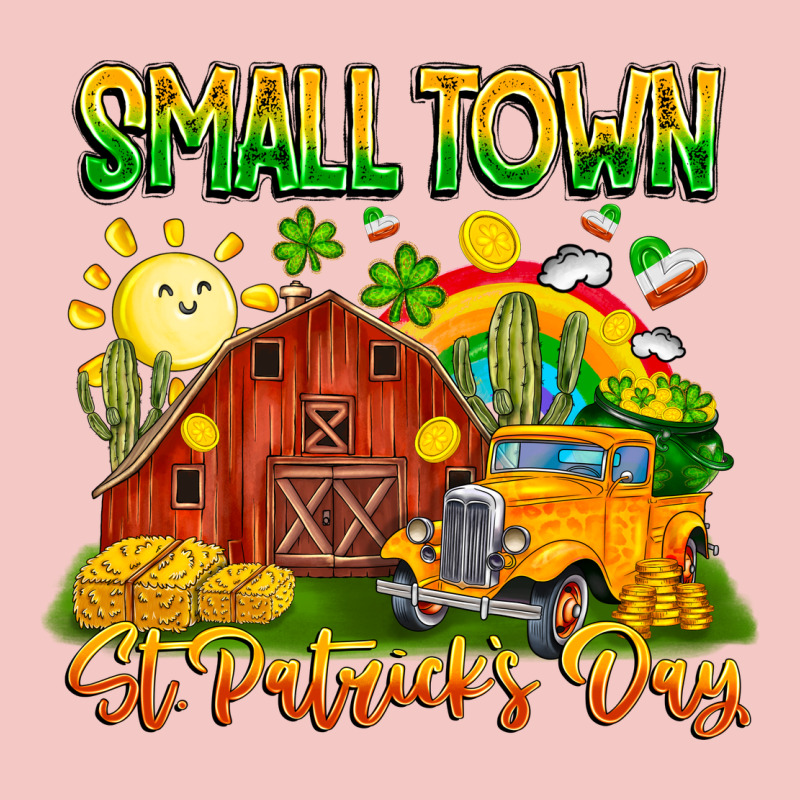 Small Town St Patrick's Day Urban Heavy Tee by CowhideDigitalArt | Teevron