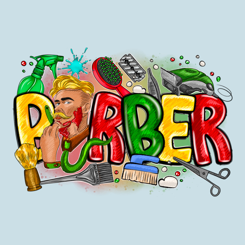 Barber Ladies Tee by CowhideDigitalArt | Teevron