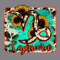 Capricorn Turquoise Cowhide Heavyweight Hoodie | Teevron