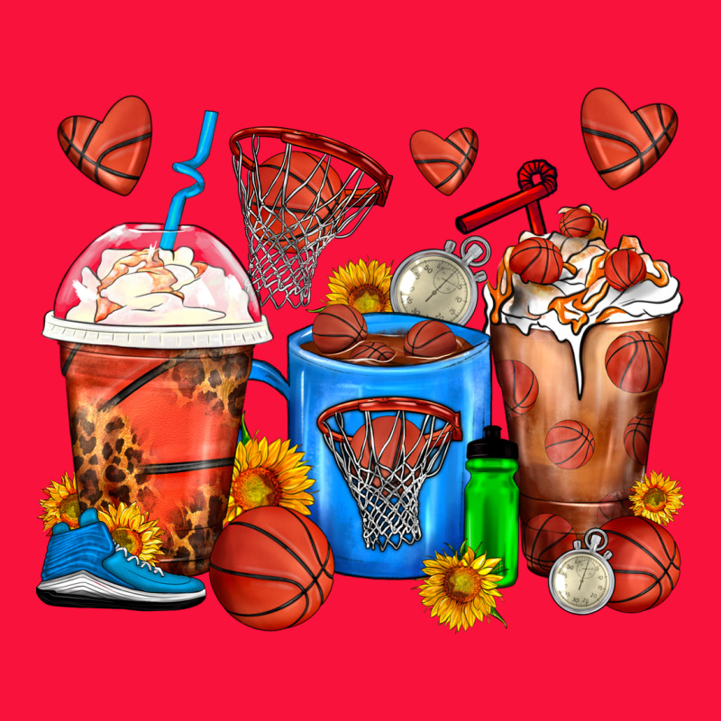 Basketball Coffee Cups Classic Tee by FaDigitalArtStudio | Teevron
