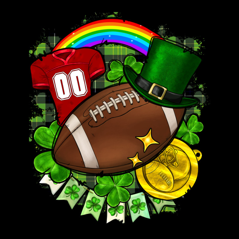 St. Patrick's Day American Football Heavy Core Tee by FaDigitalArtStudio | Teevron