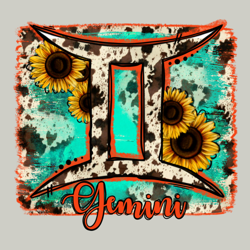 Gemini Turquoise Cowhide Heavyweight Hoodie by RanaPortraitStore | Teevron