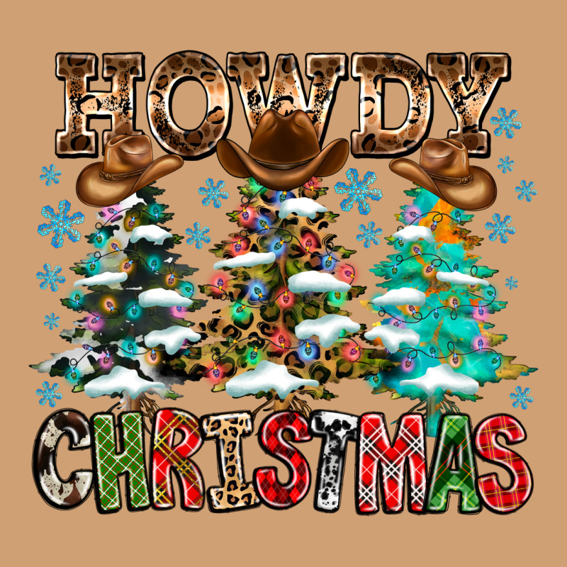 Howdy Christmas Vintage Tee by CowhideDigitalArt | Teevron