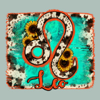 Leo Turquoise Cowhide Heavyweight Hoodie | Teevron