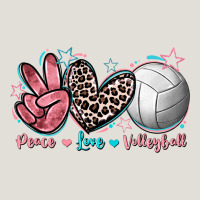 Peace Love Volleyball Heavy Core Tee | Teevron