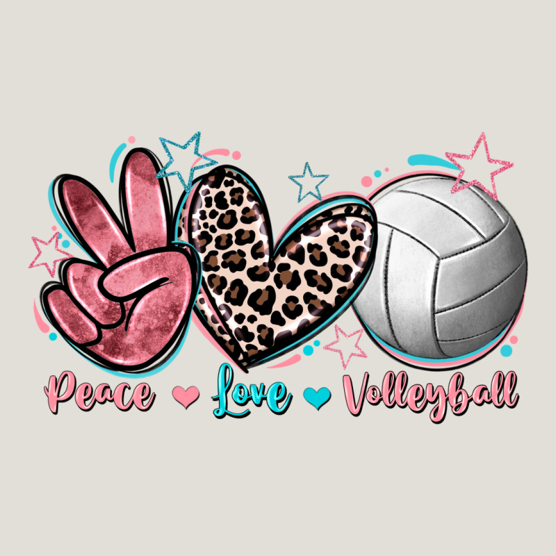 Peace Love Volleyball Heavy Core Tee by FaDigitalArtStudio | Teevron