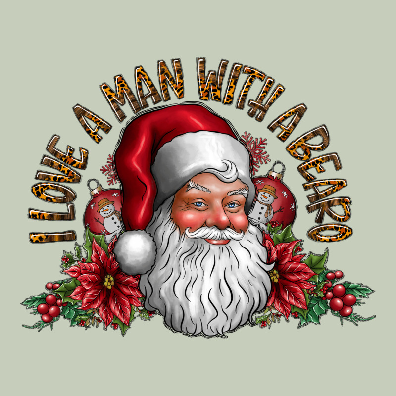 I Love A Man With Beard Ladies Tee by CowhideDigitalArt | Teevron