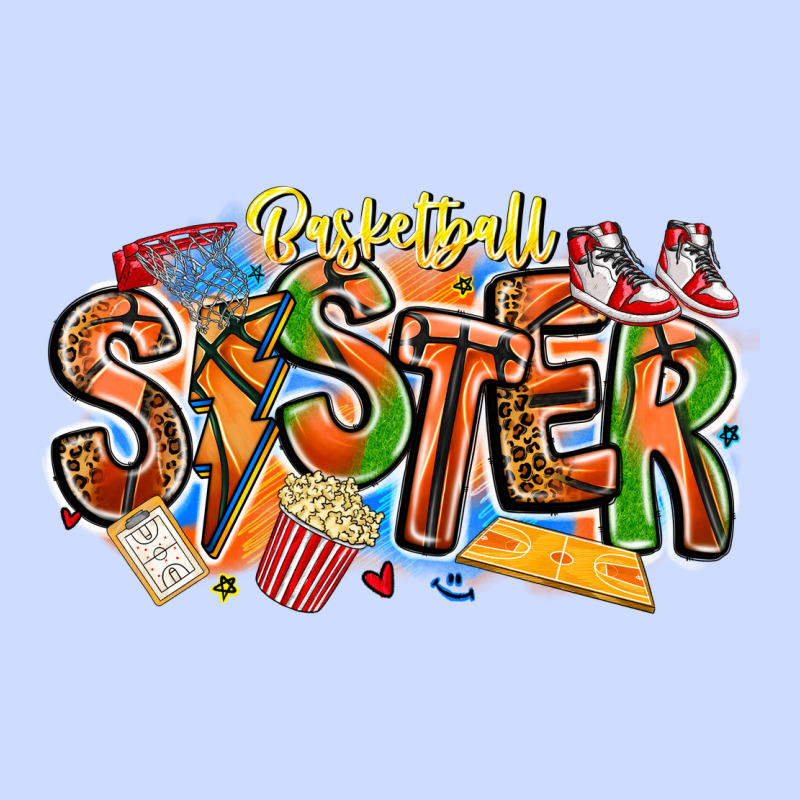 Basketball Sister Urban Heavy Tee by CowhideDigitalArt | Teevron