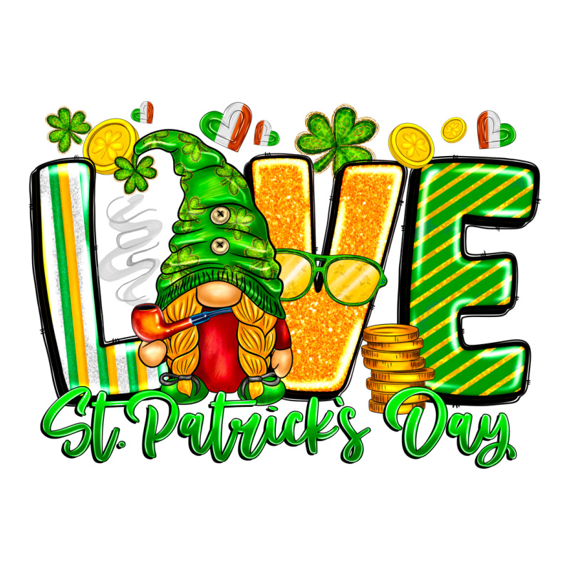 Love St Patricks Day Ladies Tee by CowhideDigitalArt | Teevron