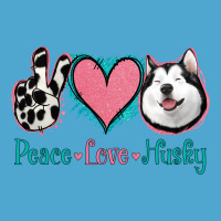 Peace Love Husky Premium Hoodie | Teevron