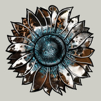 Cowhide Leopard And  Leather Sunflower Heavyweight Hoodie | Teevron