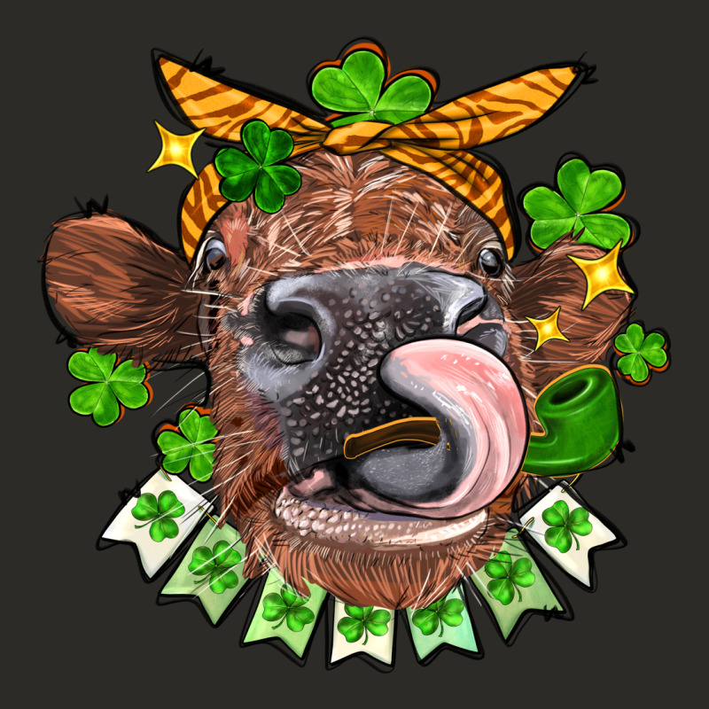 St. Patrick's Day Cow Heavy Core Tee by FaDigitalArtStudio | Teevron