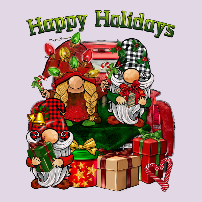 Happy Holidays Gnomes Truck Classic Tee by BarkalooDesign | Teevron