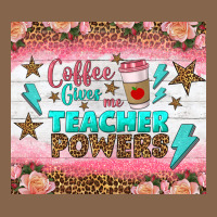 Coffee Gives Me Teacher Powers Tumbler Premium Tee | Teevron
