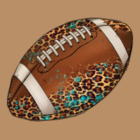 Western Football Leopard Turquoise Pattern Vintage Hoodie | Teevron