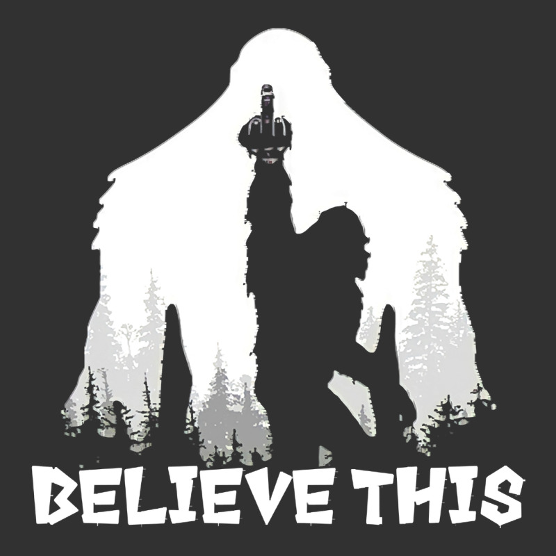 Bigfoot T  Shirt Believe This T  Shirt Urban Heavy Tee by linhVisuals | Teevron
