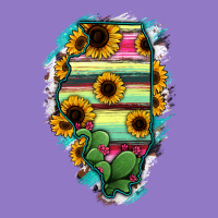 Illinois Map Sunflower Cactus Serape Urban Hoodie | Teevron