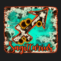 Sagittarius Turquoise Cowhide Heavyweight Hoodie | Teevron