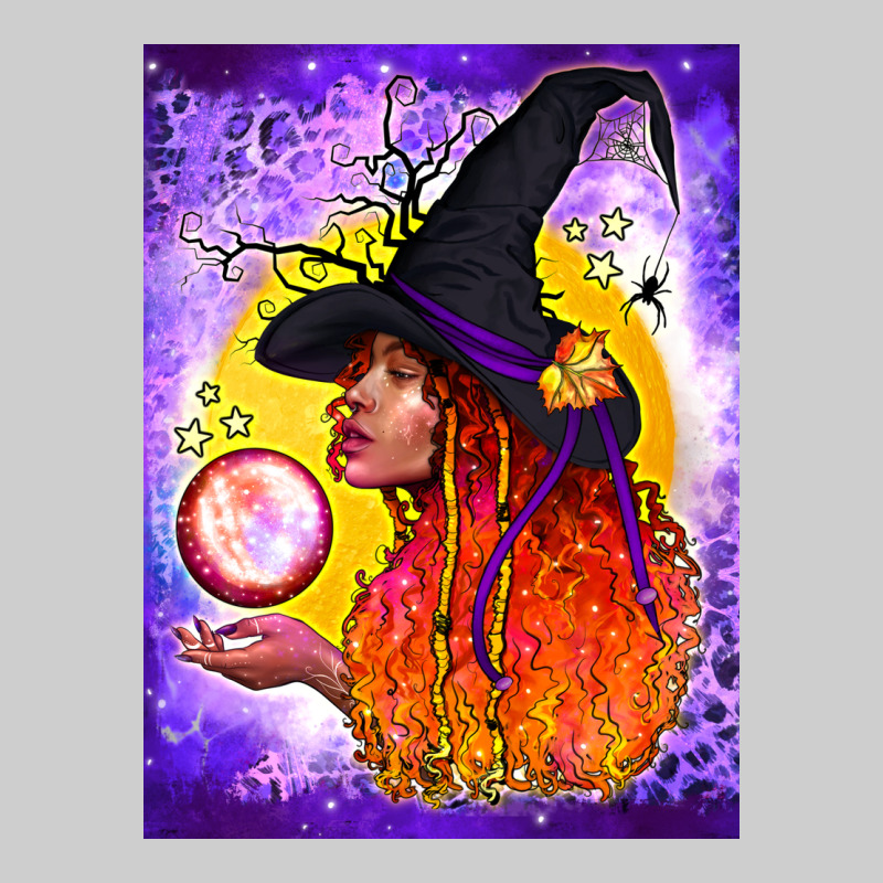 Witch With Crystal Ball Air Freshener Premium Tee by BundleAndBundleShop | Teevron
