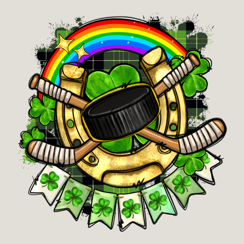 St. Patrick's Day Hockey Heavy Core Tee by FaDigitalArtStudio | Teevron