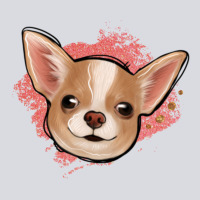 Chihuahua Pink Glitter Zipper Hoodie | Teevron