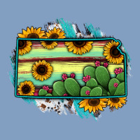 Kansas Map Sunflower Catus Serape Urban Hoodie | Teevron