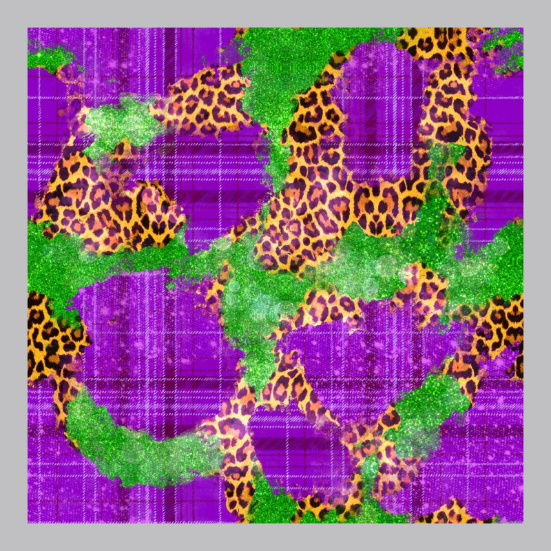 Mardi Gras Leopard Seamless Pattern Classic Tee by FaDigitalArtStudio | Teevron