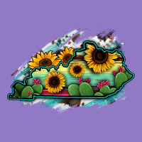 Kentucky Map Sunflower Cactus Serape Urban Hoodie | Teevron