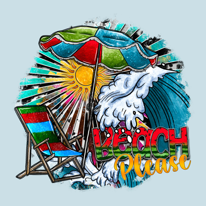 Beach Please Ladies Tee by CowhideDigitalArt | Teevron