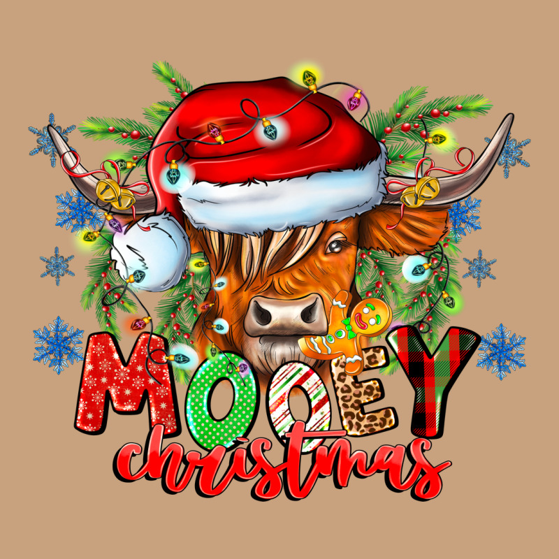 Mooey Christmas Vintage Tee by CowhideDigitalArt | Teevron