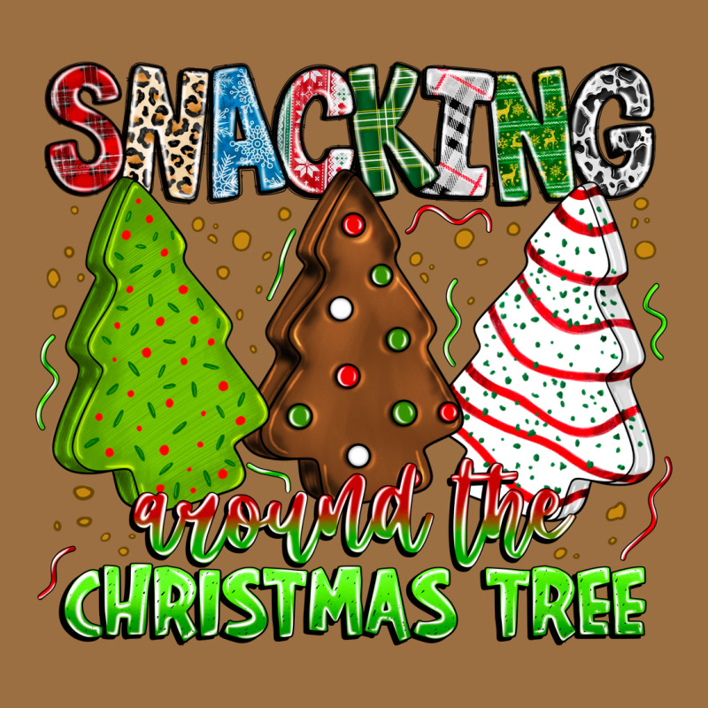 Snacking Around The Christmas Tree Vintage Tee by CowhideDigitalArt | Teevron